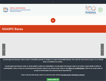 Tablet Screenshot of dgaspcbacau.ro